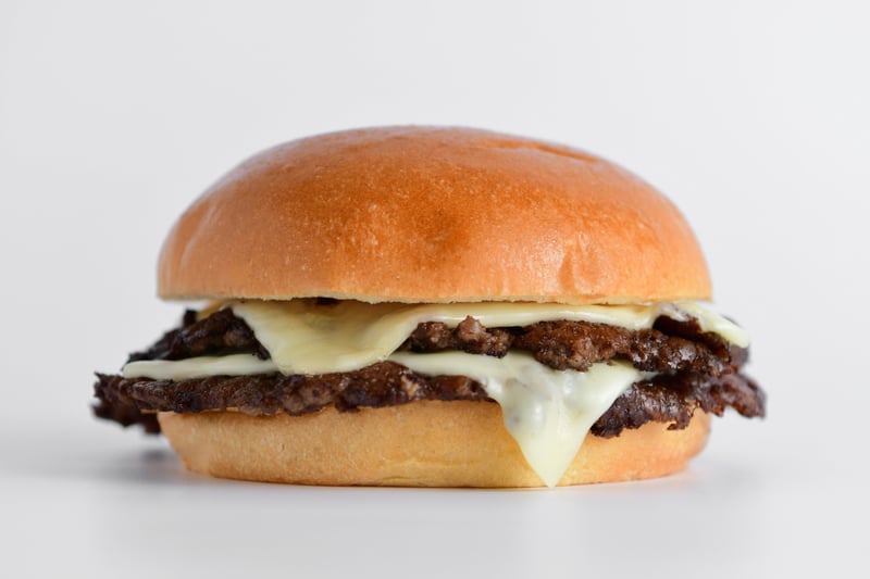 Photo of Plain Double/Triple Crispy Burger - Choose between double or triple crispy beef patties - pure beef goodness